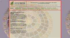 Desktop Screenshot of gartenbau-stuber.de